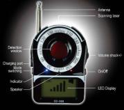 RILEVATORE MICROSPIE E TELECAMERE NASCOSTE BONIFICHE AMBIENTALI