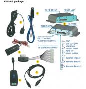 KIT AUTO PER LOCALIZZATORE TRACKER GPS GSM  ANTIFURTO SATELLITARE