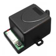 INTERRUTTORE ON OFF WIRELESS SWITCH BLACK 433 MHz  2 CANALI