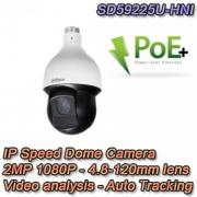 SPEED DOME 2MP STARLIGHT TERMOVENTILATA VIDEO ANALISI E AUTO TRACKING