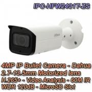 TELECAMERA DAHUA IP 4MP MOTORIZZATA IR60 H265 WDR POE