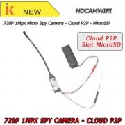 TELECAMERA WIRELESS NASCOSTA IP 1 0 MEGAPIXEL WIFI P2P SDCARD