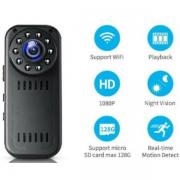 MINI TELECAMERA SPY PROFESSIONALE WIFI INFRAROSSI VISIONE NOTTURNA 128GB