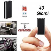 MINI MICRO REGISTRATORE VOCALE AMBIENTALE SPY PROFESSIONALE USB 8GB