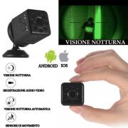MINI TELECAMERA SPY INFRAROSSI VISIONE NOTTURNA FACILMENTE OCCULTABILE
