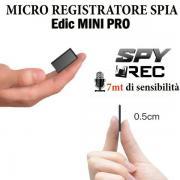 MICRO REGISTRATORE SPIA AUDIO ATTIVAZIONE VOCALE 8 GB SPY MINI AMBIENTALE USB