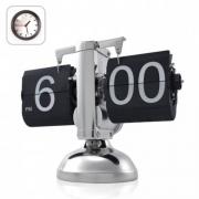 OROLOGIO DA ARREDAMENTO PER SCRIVANIA O DA TAVOLO STILE RETRO A BATTERIA