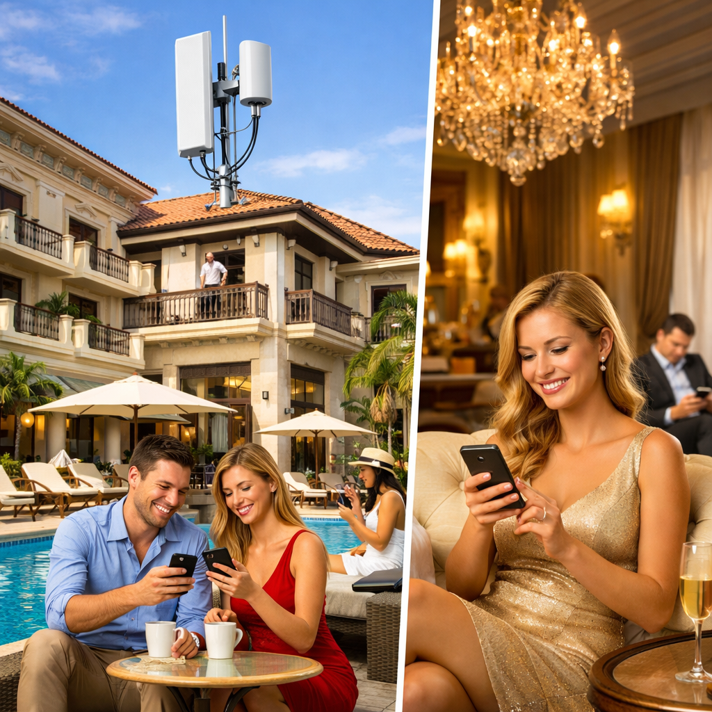 Come garantire campo cellulare in hotel e agriturismi con ripetitori professionali certificati