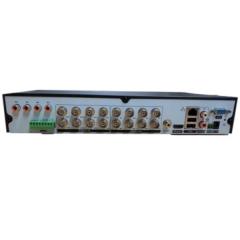 VIDEOREGISTRATORE DIGITALE IBRIDO  DVR 16 CANALI AHD 5 MPX