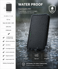 Localizzatore GPS 4G magnetico con app italiana