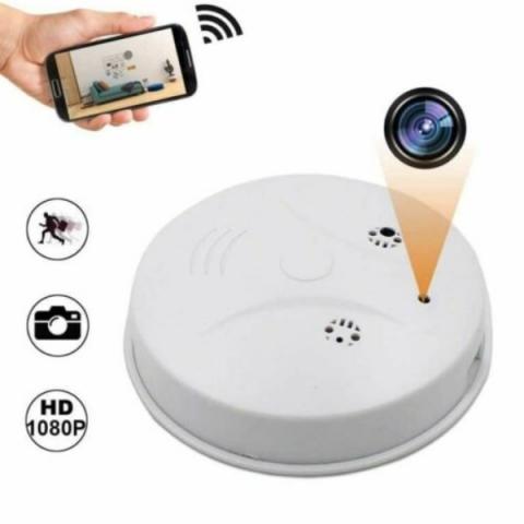 TELECAMERA HD SPYCAM NASCOSTA MICROCAMERA IN RILEVATORE DI FUMO