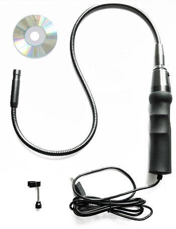 TELECAMERA ENDOSCOPICA IMPERMEABILE CON LUCI ISPEZIONE SONDA USB