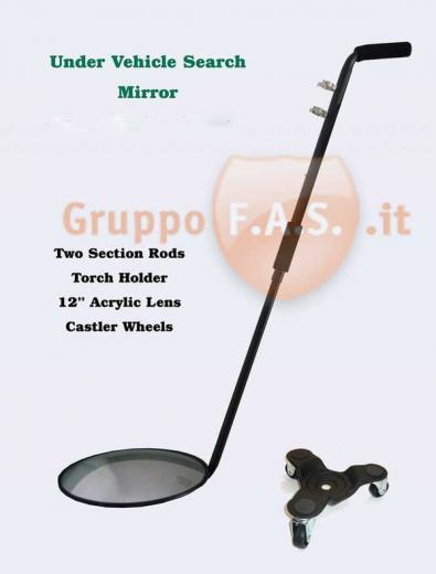 Specchio Mobile Avanzato per Ispezione Fondo Veicoli: Strumento Indispensabile per la Sicurezza e il Controllo, con Illuminazione LED, Struttura Robusta e Manovrabilita Eccellente