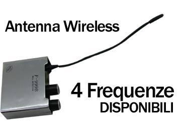 MICROFONO PROFESSIONALE PER ASCOLTO A MURO CON VALIGIA WIRELESS