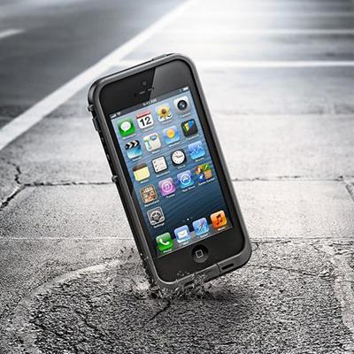 COVER CUSTODIA RIGIDA IMPERMEABILE SUBACQUEA PER IPHONE 5