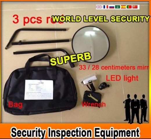 Specchio Mobile Avanzato per Ispezione Fondo Veicoli: Strumento Indispensabile per la Sicurezza e il Controllo, con Illuminazione LED, Struttura Robusta e Manovrabilita Eccellente