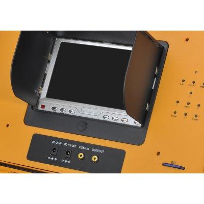 TELECAMERA SUBACQUEA PESCA ISPEZIONI LCD  TELECOMANDO CCD SONY 360 GRADI 600TV