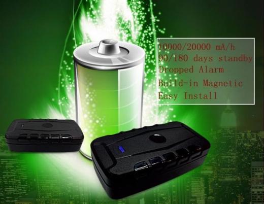 Localizzatore GPS Magnetico Impermeabile con Sensore di Distacco e Batteria di Lunga Durata 10A - Monitoraggio Veloce e Sicuro per Veicoli e Beni di Valore