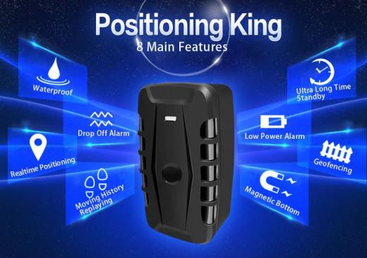 Localizzatore GPS Magnetico Impermeabile con Sensore di Distacco e Batteria di Lunga Durata 10A - Monitoraggio Veloce e Sicuro per Veicoli e Beni di Valore