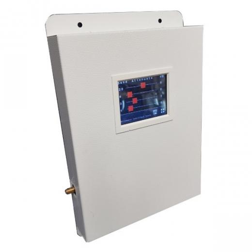 Kit ripetitore R4 con LCD Potenzia il segnale di telefonia mobile da 2 a 5 stanze frequenze 800 900 1800 2100MHz