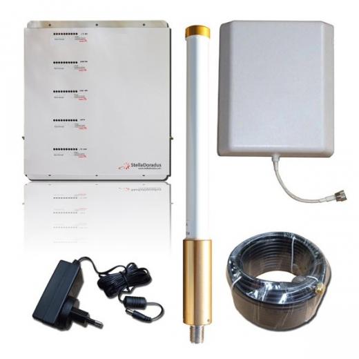 RIPETITORE SEGNALE PER BARCHE  MARINEBOOST 5 1 RIPETITORE PENTABAND  1000m2