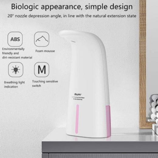 DISPENSER DI SAPONE AUTOMATICO TOUCHLESS DA 250 ML PER CUCINA E BAGNO