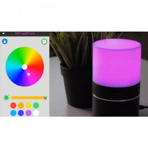 TELECAMERA NASCOSTA 1080p WiFi NASCOSTA IN UNA LAMPADA MULTICOLORE RGB