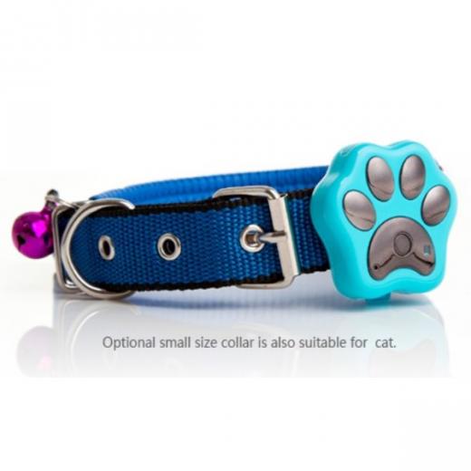 TRACKER IMPERMEABILE GPS LOCALIZZATORE PER ANIMALI  LEGGERO E PRATICO