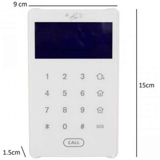 ACCESSORI SISTEMA 868MHz  TASTIERINO PER PILOTARE ALLARME DEFENDER