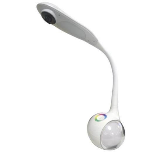 TELECAMERA IN LAMPADA CAMBIA COLORE DA SCRIVANIA WIFI  ACCESSO REMOTO