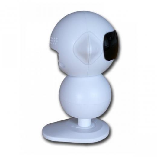 TELECAMERA WIFI ROBOTTINO BASE MAGNETICA  RUOTA IN QUALSIASI DIREZIONE