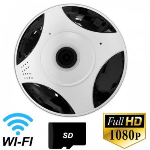 TELECAMERA IP E WIFI AD ALTA RISOLUZIONE CARD SD E AUDIO BI DIREZIONALE