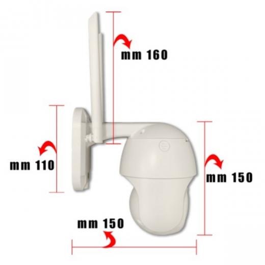 TELECAMERA MINI IP E WIFI AD ALTA RISOLUZIONE CON CARD SD FINO A 128 GB