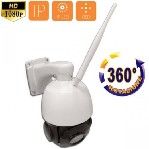 TELECAMERA PROFESSIONALE  PTZ IP 5 MEGAPIXEL  360 GRADI