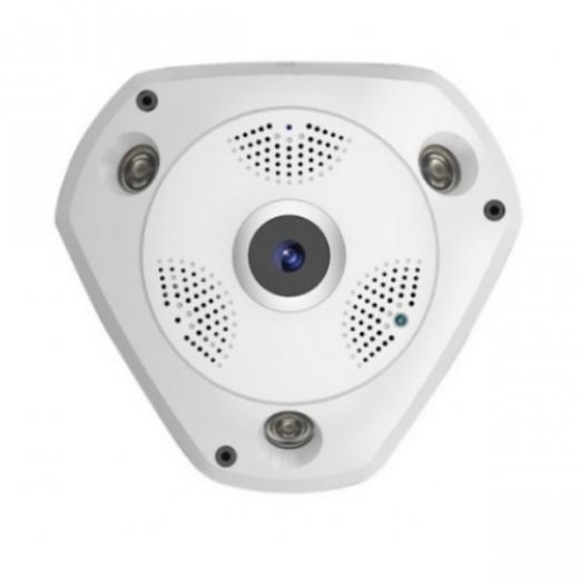 TELECAMERA AHD  1080p  LENTE FISSA 1 75   3 LED VISIONE 360 GRADI