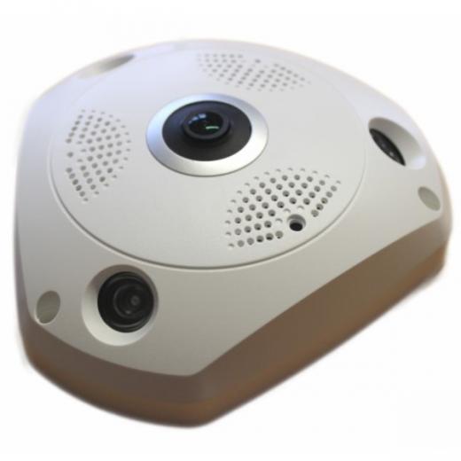 TELECAMERA AHD  1080p  LENTE FISSA 1 75   3 LED VISIONE 360 GRADI