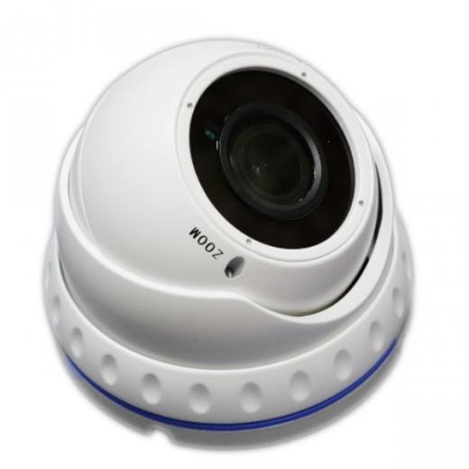 TELECAMERA AHD  4MP  LENTE VARIFOCALE 2 8 12mm  42 LED