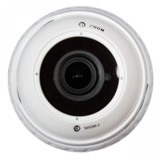TELECAMERA AHD  4MP  LENTE VARIFOCALE 2 8 12mm  42 LED