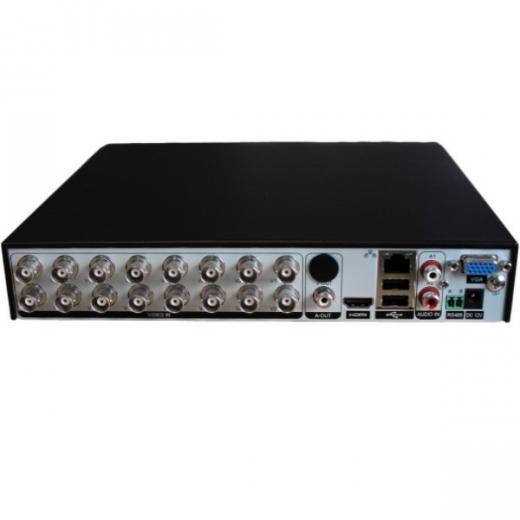 VIDEOREGISTRATORE DIGITALE IBRIDO  DVR 16 CANALI AHD ALTE PRESTAZIONI