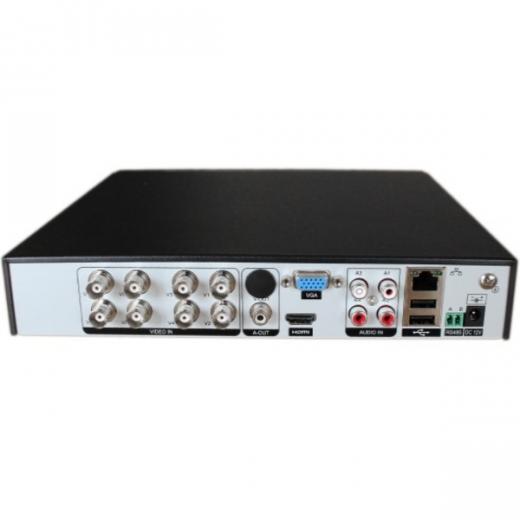 VIDEOREGISTRATORE DIGITALE IBRIDO ULTRA HD 4 LIVELLI DI QUALITA REGISTRAZIONE