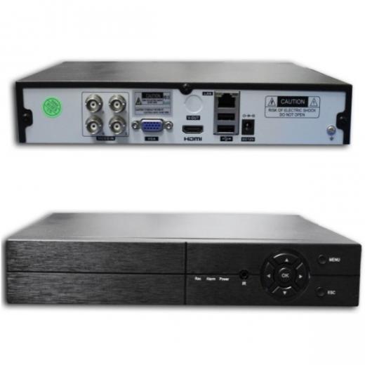 VIDEOREGISTRATORE DIGITALE IBRIDO  4 CANALI FINO A 4 MPX