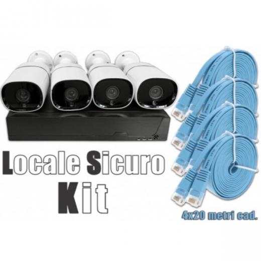 KIT SISTEMA PER PTOTEZIONE LOCALI  COMPARATORE DEI VISI E INVIA UN ALERT