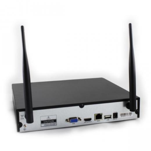 NVR VIDEOSORVEGLIANZA 4 CANALI WIRELESS 1080p  COMPATIBILE CON SMART KIT WIFI