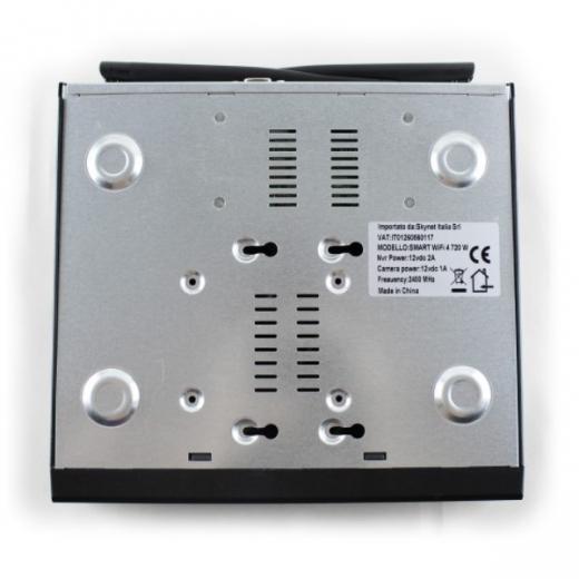 NVR VIDEOSORVEGLIANZA 4 CANALI WIRELESS 1080p  COMPATIBILE CON SMART KIT WIFI