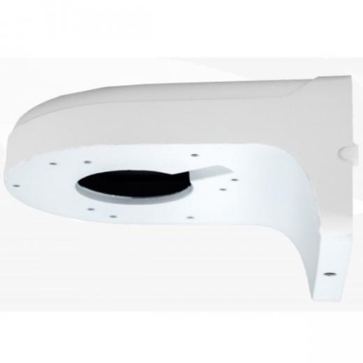 STAFFA DI FISSAGGIO A PARETE PER TELECAMERE DOME  WATERPROOF  ALLUMINIO