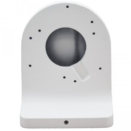 STAFFA DI FISSAGGIO A PARETE PER TELECAMERE DOME  WATERPROOF  ALLUMINIO