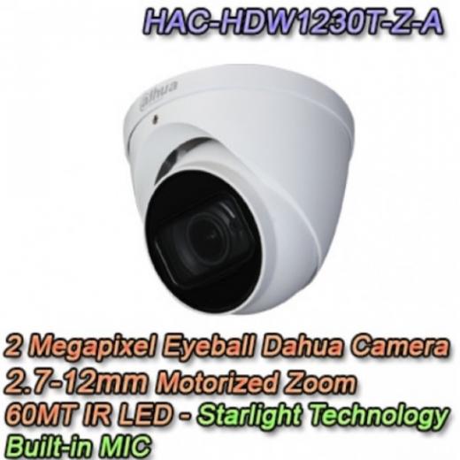 TELECAMERA DAHUA 2MP 4IN1 DOME MOTORIZZATA AUDIO