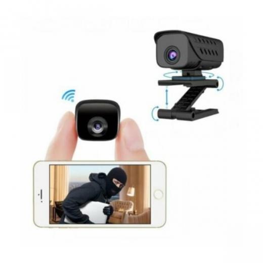 MINI MICRO TELECAMERA SPY WIFI PICCOLISSIMA WIRELESS P2P INFRAROSSI