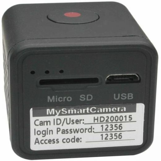 MINI TELECAMERA SPY WIFI INFRAROSSI VISIONE NOTTUTRNA FACILMENTE OCCULTABILE