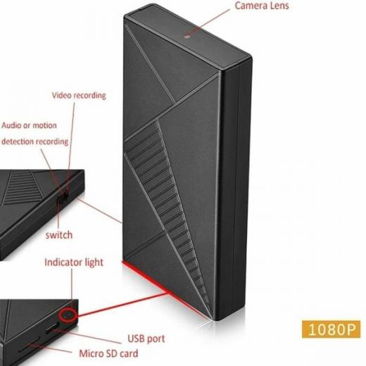 TELECAMERA SPY PROFESSIONALE INVISIBILE FACILMENTE OCCULTABILE INFRAROSSI